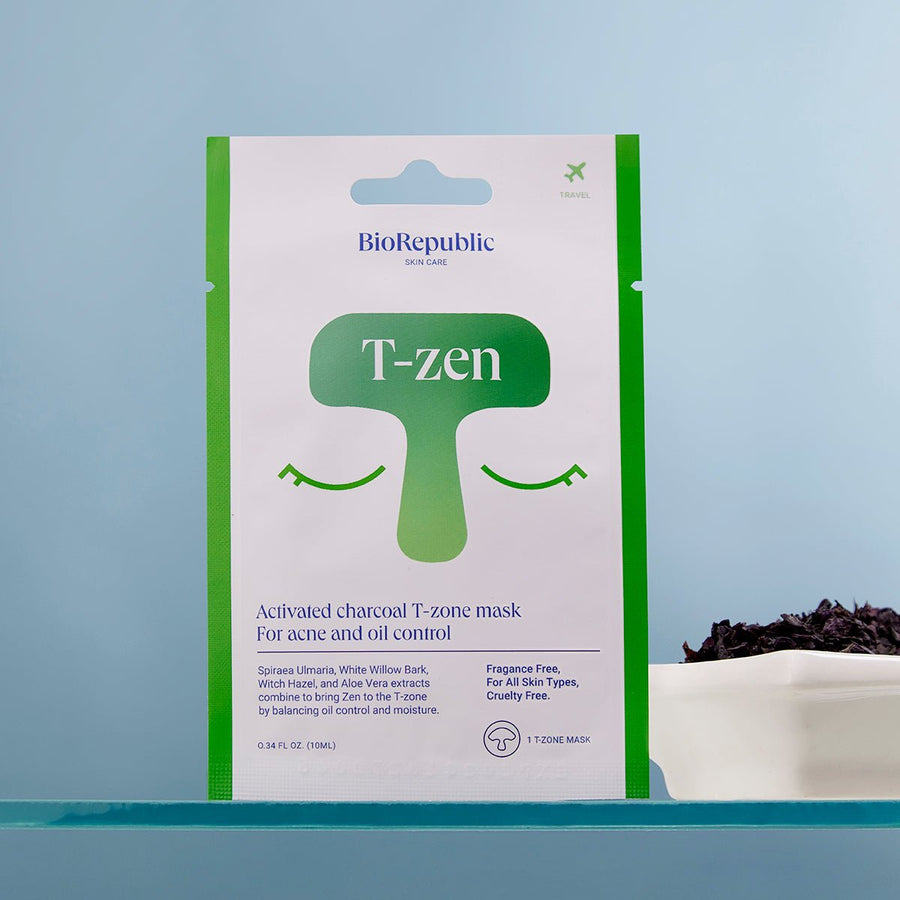 T-Zen Mascarilla de Carbon Activado para la Zona T